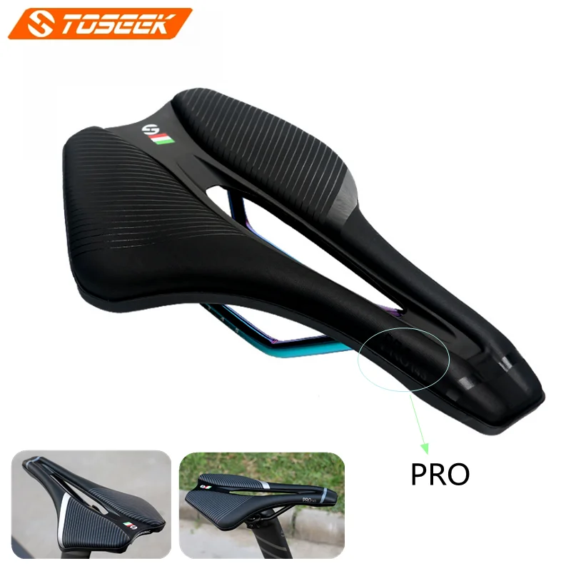 TOSEEK ROADBIKE widened seat, breathable and shock-absorbing comfortable mountain seat, healthy and happy riding accessories