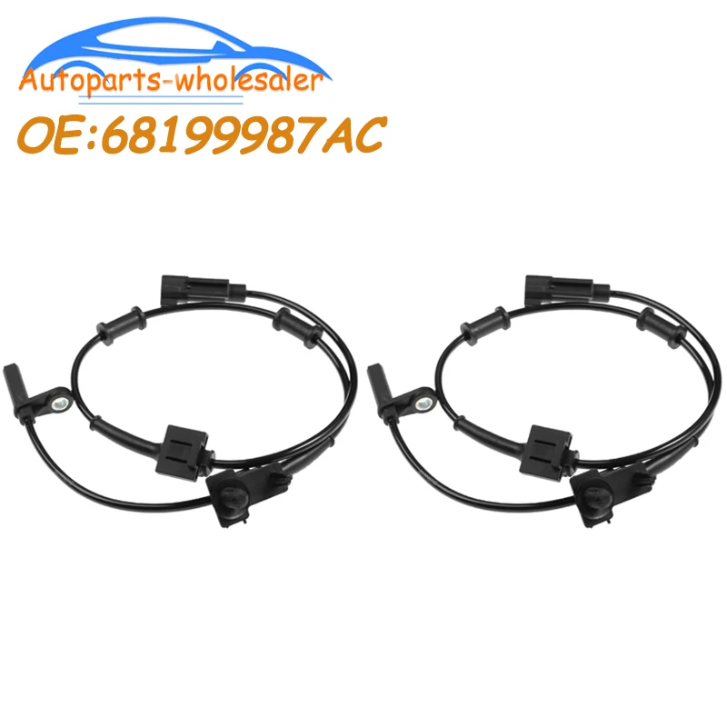 New ABS Wheel Speed Sensor Front Left Right 68199987AC 68199987AA For Challenger Charger Chrysler 300 15-20 Car Accessories