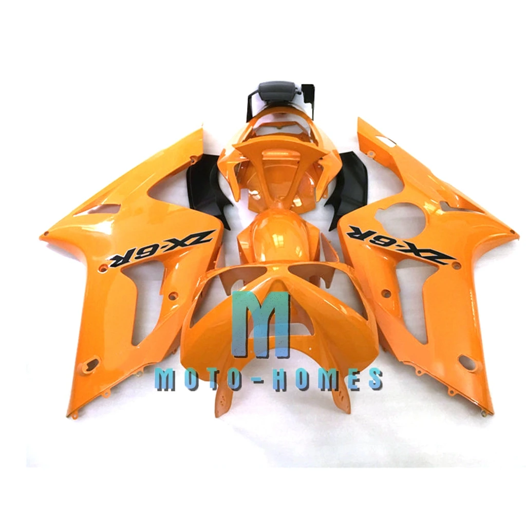 Bodywork Fairing Kit for Kawasaki  ZX-6R 636 03 04 Ninja ZX6R 2003 2004 100% Fit Injection Mold Street Race Wrecked Rebuild Bike