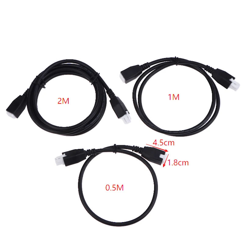 -Electric Stand Up Sit Desk Extension Cable 0.5/1/2 Meters Motor Cable Multi-core Connecting Cable Power Cable