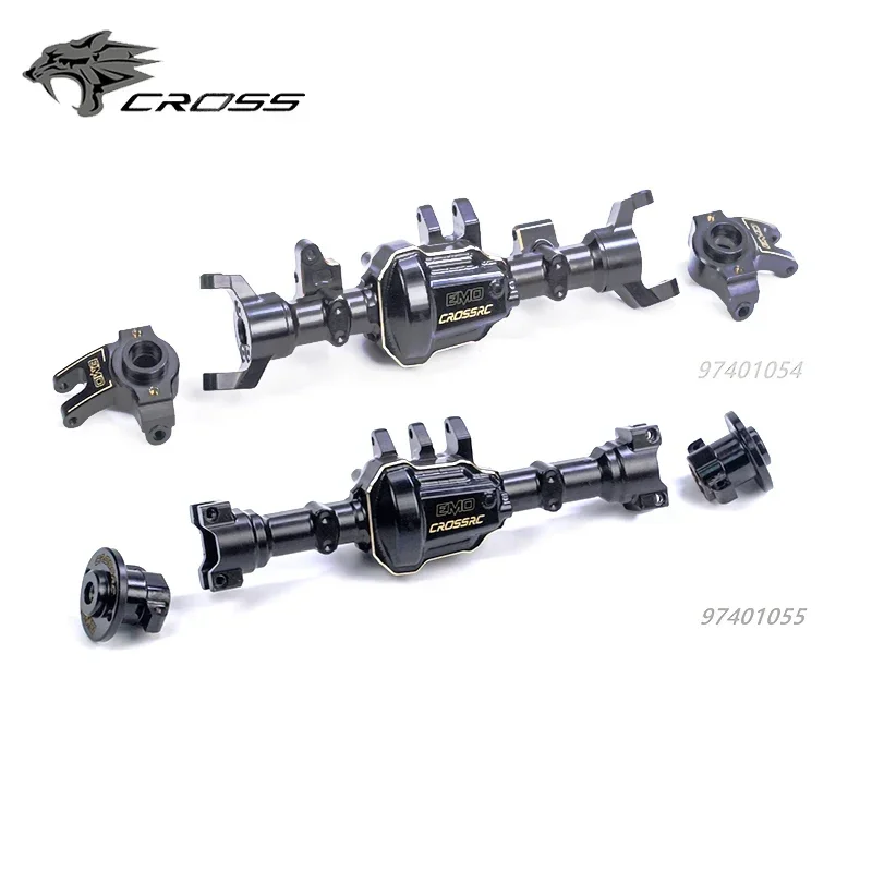 

CROSSRC Parts Metal Axle Housing Base 97401054 97401055 for EMO XT4 AT4V 1/10 RC Model Car Crawler Retrofit Accessories