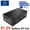 Version 3.0 DIY Kits 48V 280ah LiFePO4 Batteriegehäuse 51,2V Box Seplos 16S BMS Smart Active Balance Equalizer 2A für Solarenergie 1