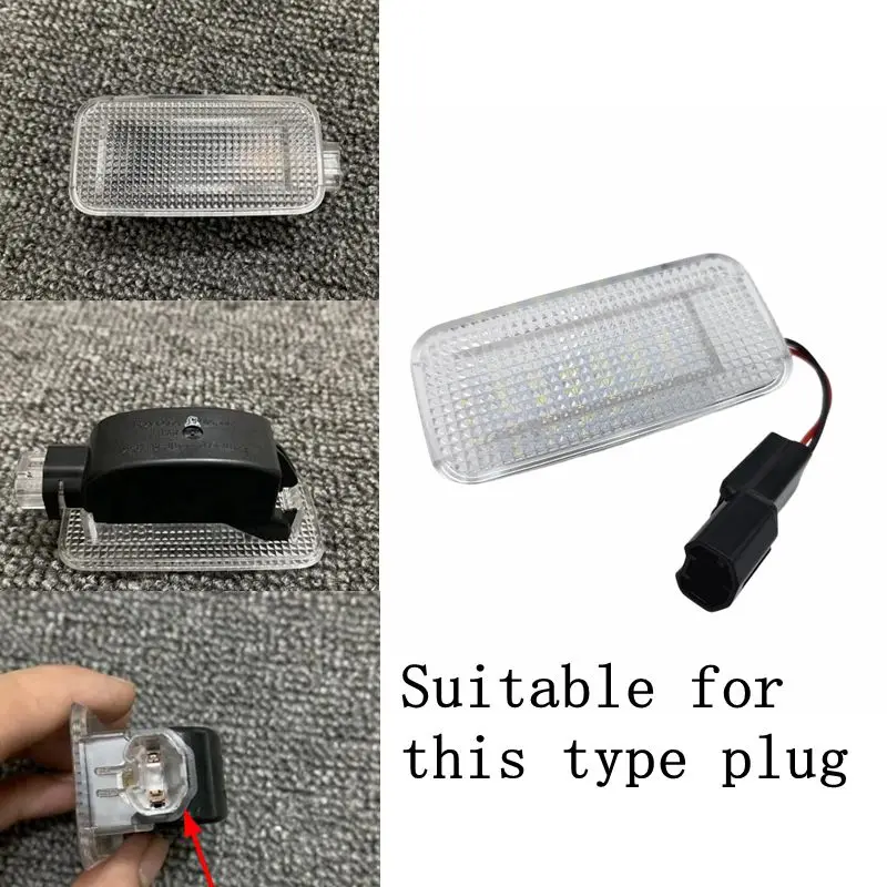 1pcs for Toyota CHR 2016-2023 Car Led Rear Trunk Lamp Luggage Compartment Light Interior Cargo Lift Gate Lamp White