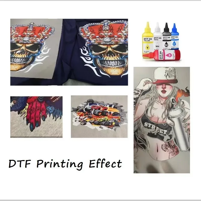 Exclusive Offers Imprimantes I3200 Printhead 60CM DTF printer WIth Maintop Software Film Transfer Machine