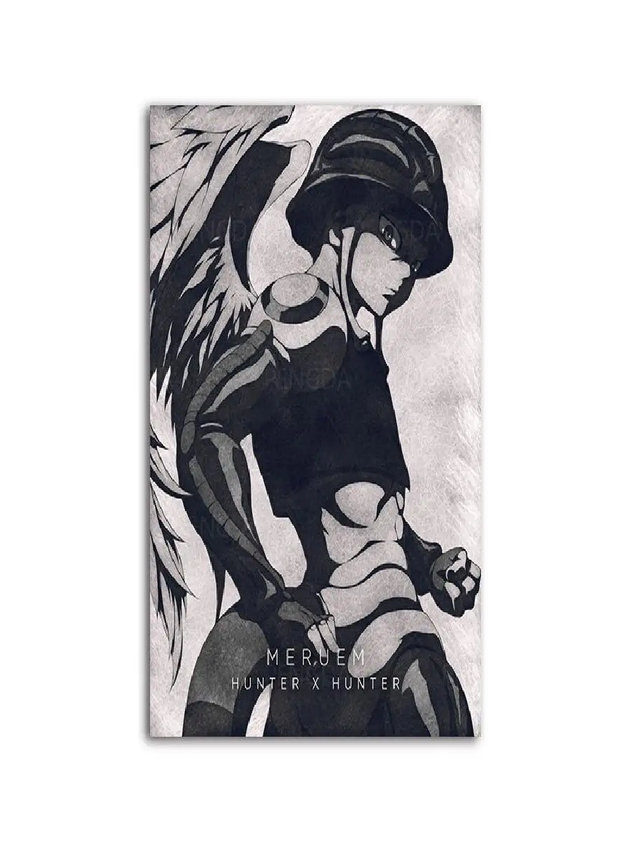 هنتر X هنتر أنيمي الجدار ملصق فني HD قماش يطبع للبنين غرفة ديكور غرفة المعيشة وحدات لوحات بدون إطار