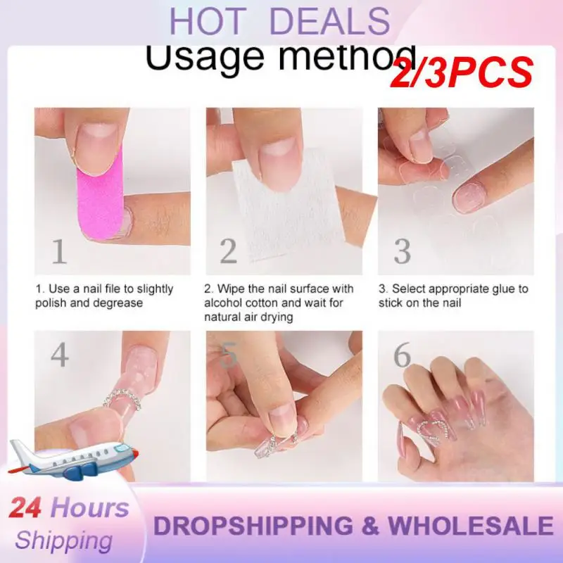 2/3PCS High Viscosity Convenient Nail Tools. The Operation Is Very Convenient Nail Art