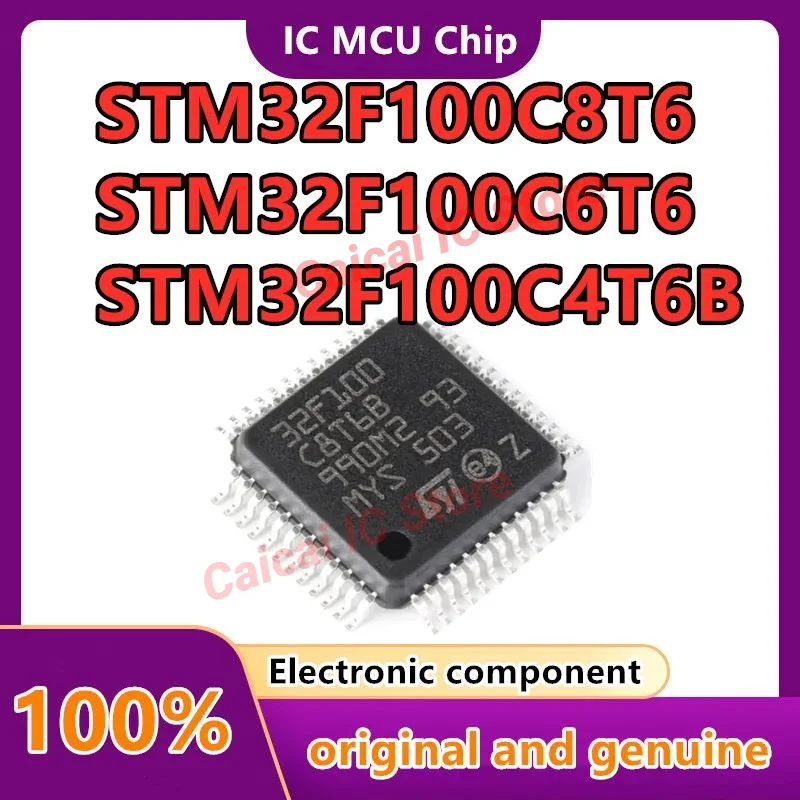 STM32F100C4T6 STM32F100C4T6A STM32F100C4T6B STM32F100C6T6 STM32F100C6T6B STM32F100C8T6 STM32F100C8T6B STM32F100CBT6 100CBT6B