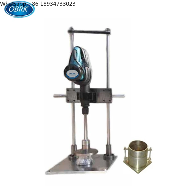 Electric Vibrating Kango Hammer Fitted with Steel Tamper with Support Frame