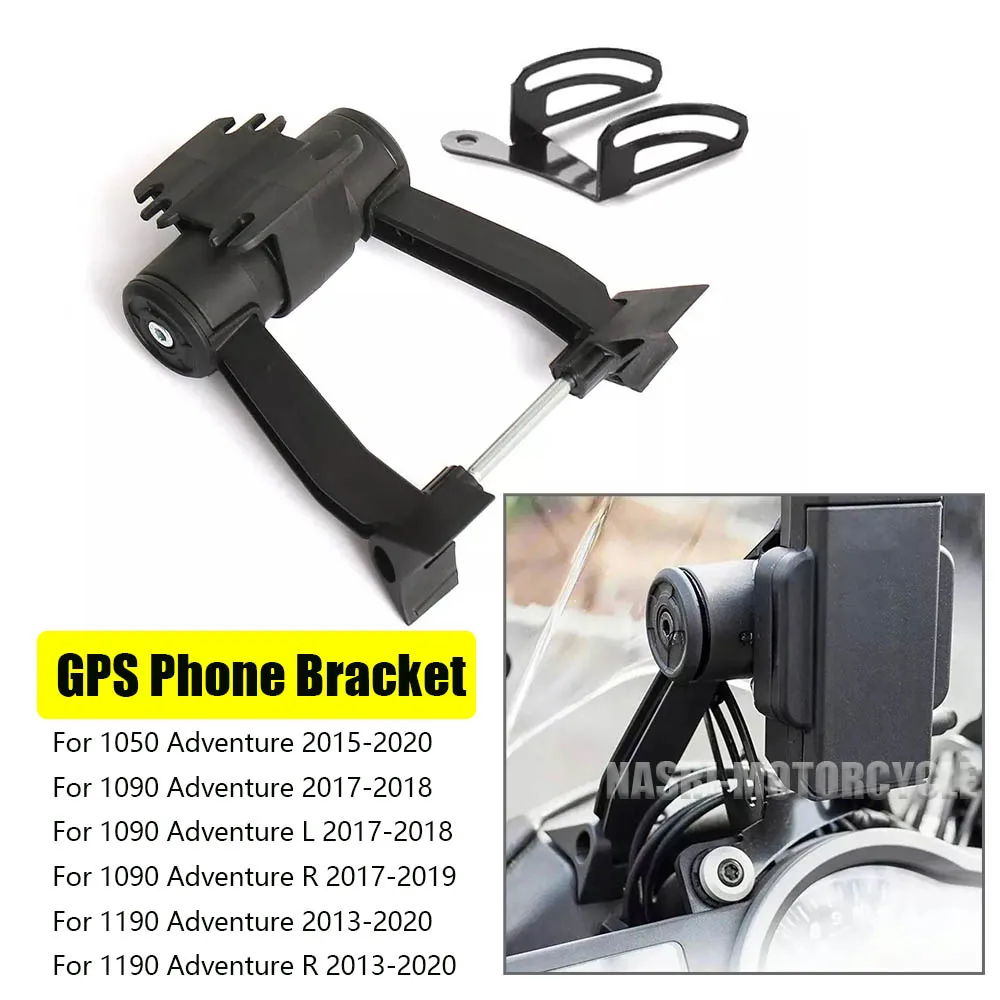 オートバイ-gps-スタンド-ktm-1050-1090-1190-アドベンチャー-l-アドベンチャー-r-ナビゲーションブラケット電話ホルダーアクセサリー新