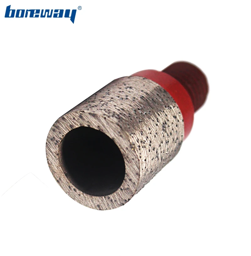 

Boreway 1PC D20 Diamond Screw Drill Bit M12 Thread Finger Bit For CNC Machine Wizard Bits Milling Cutter For Grante Marble Stone