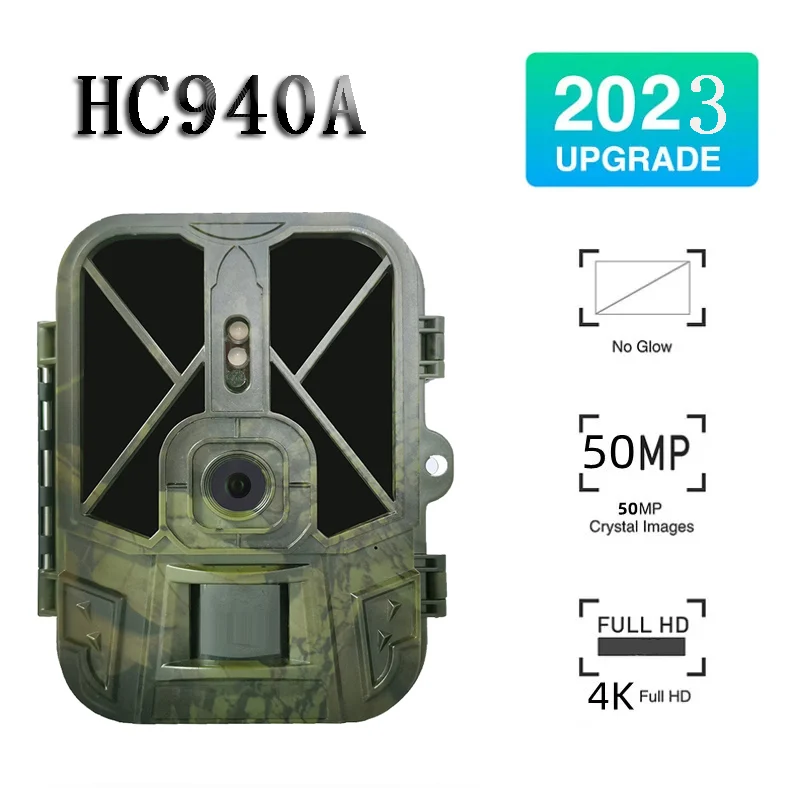 SuntekCam Basic Camera HC940A Wildlife Trail Cameras 50MP 4K 10*AA Battery Hunting Camera Night Vision IP65 Photo Traps