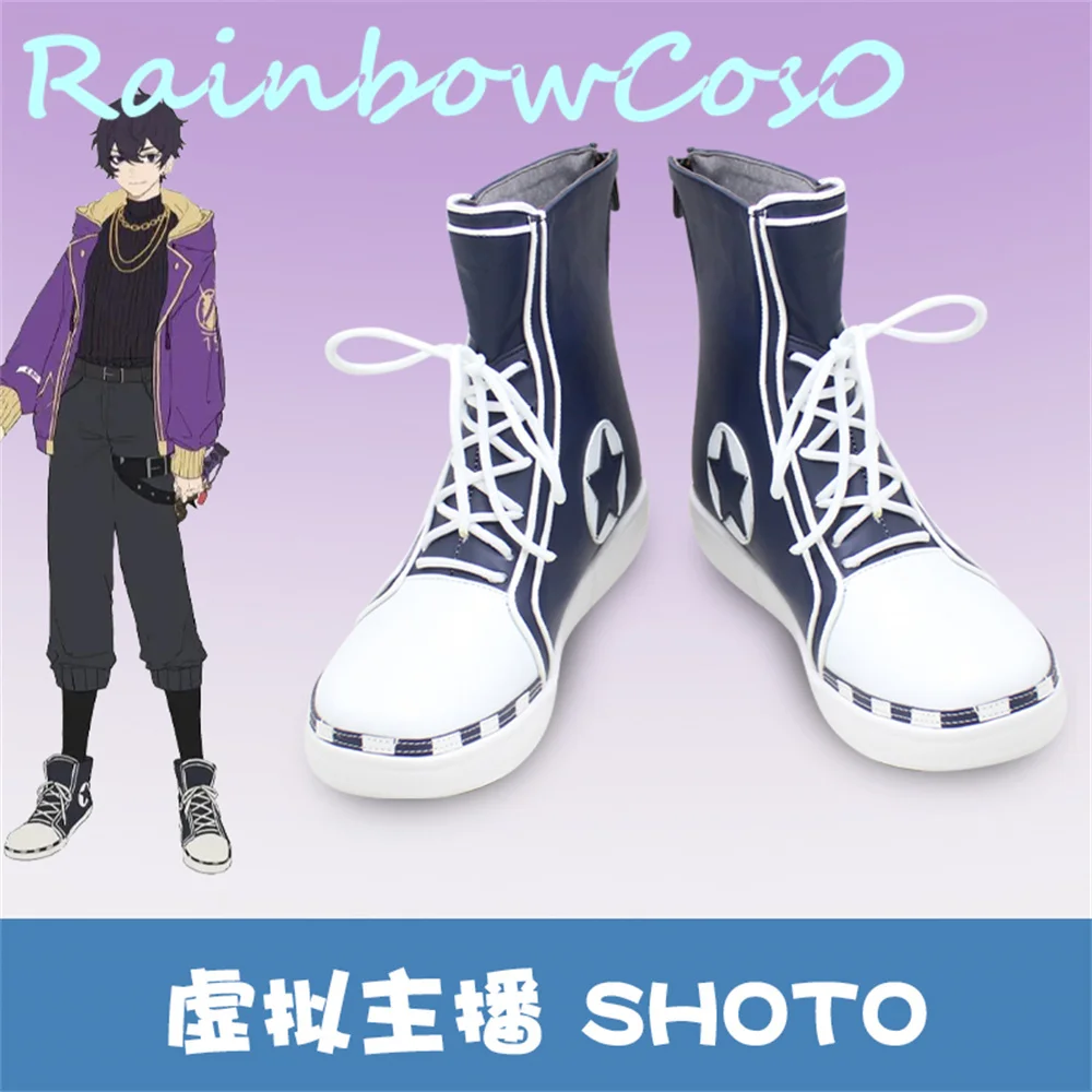 

Virtual YouTuber VTuber NIJISANJI Shxtou shoto Cosplay Shoes Boots Game Anime Party Halloween Chritmas RainbowCos0 W2391