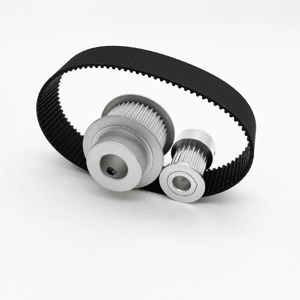 Timing Synchronous Pulley GT2 40 Teeth 20 Teeth Reduction 1:2/2:1 Aperture 5-10mm 3D Printer Width 15mm Tensioning Wheel