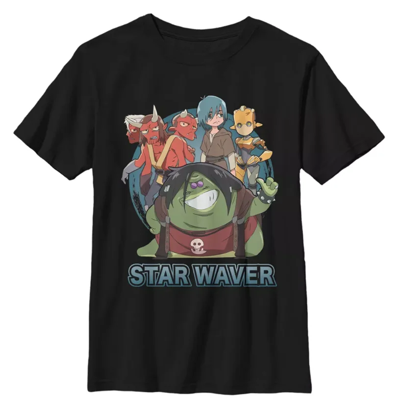 

Star Wars sci-fi retro men's short-sleeved T-shirt, loose and fitted, street style. May the Force be with you. Daily friend gift