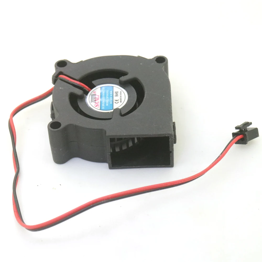 Free Shipping SF5020SL 12V 0.10A 5CM 50*50*20mm 2Pin For Ultra Quiet Humidifier Turbo Cooling Fan