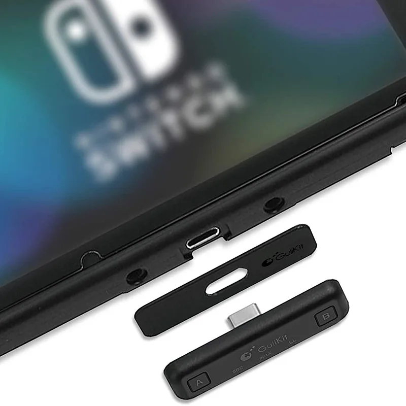 GuliKit NS07 بلوتوث محول الصوت اللاسلكي الطريق الهواء نوع-C الارسال لنينتندو سويتش NS OLED PS4 PS5 ملحقات الكمبيوتر