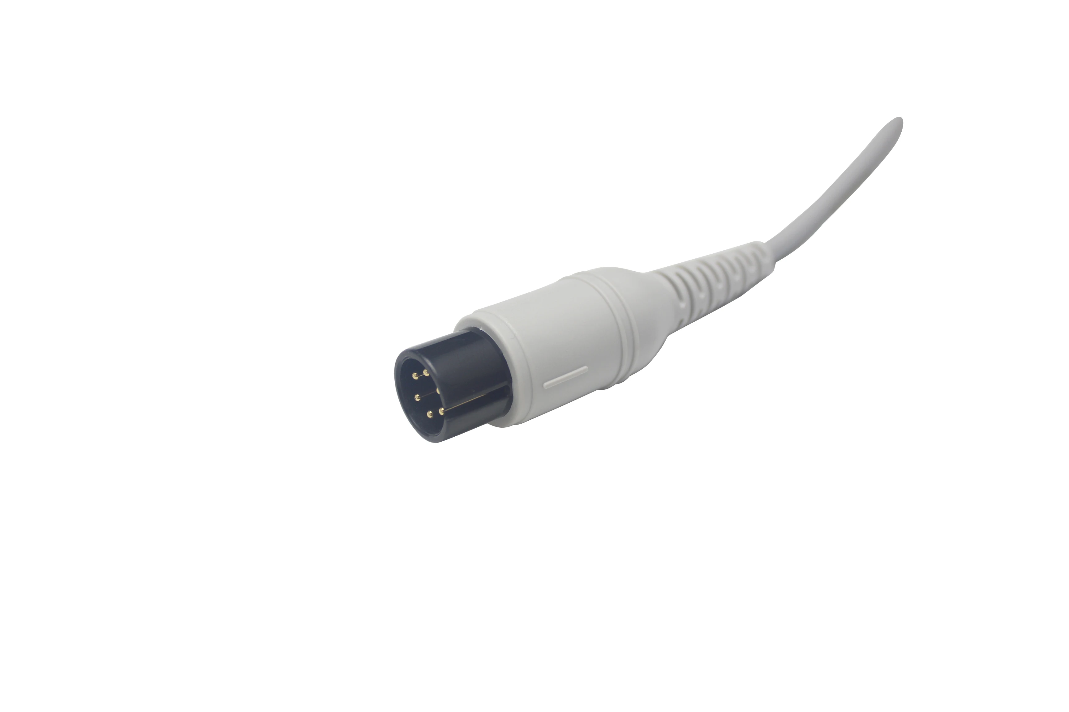 Contec C80Vet Universal 6-Pin Vet 3/5 Lead ECG Cable with Flat Clip Connection