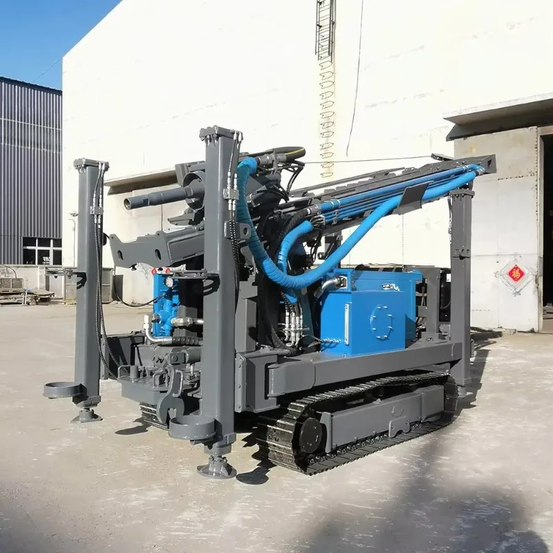 Customized Portable Hydraulic Water Well Drilling Rig With Drill Pipe Drill Bit for Sale Deep Well Drilling Machine