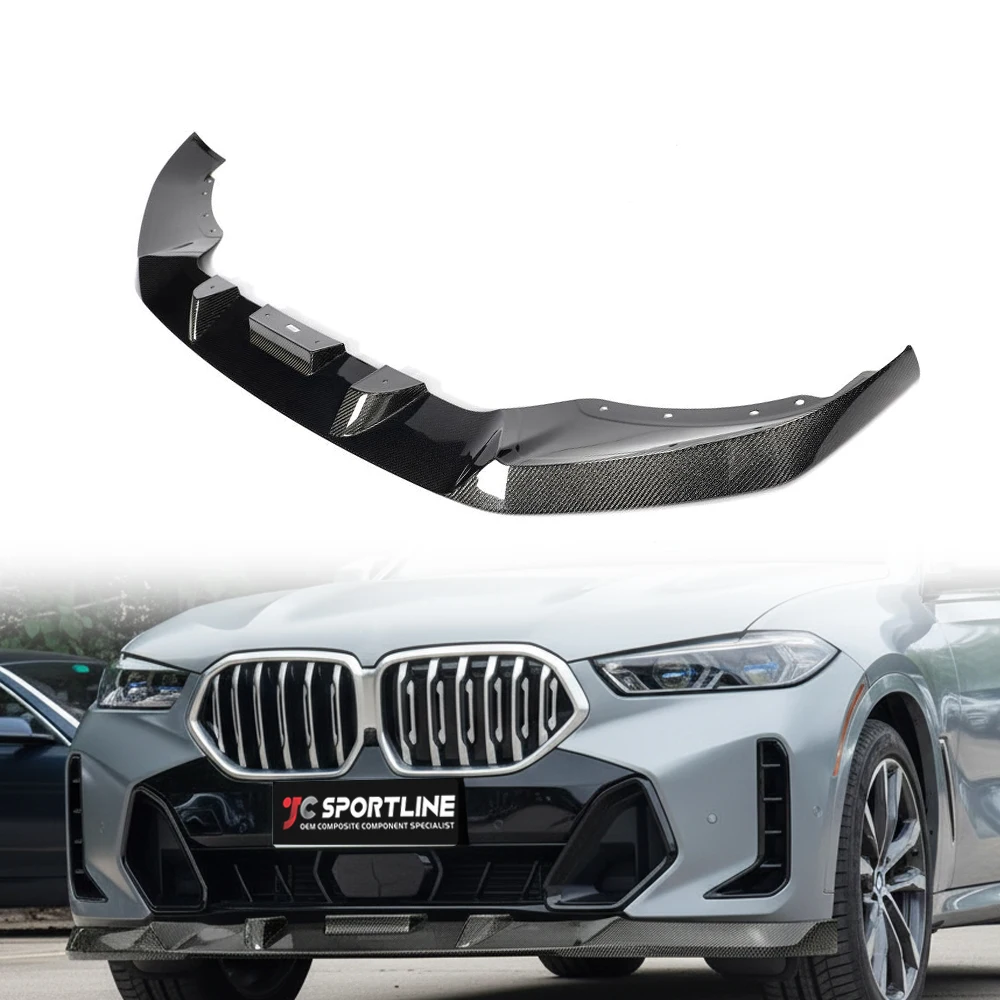 

Carbon Fiber Front Lip Spoiler for X6 G06 LCI M Sport 2023 2024 Manufacturer Supply