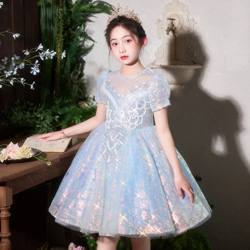 New luxury niche high-end  suitable  host duties, princess style dress