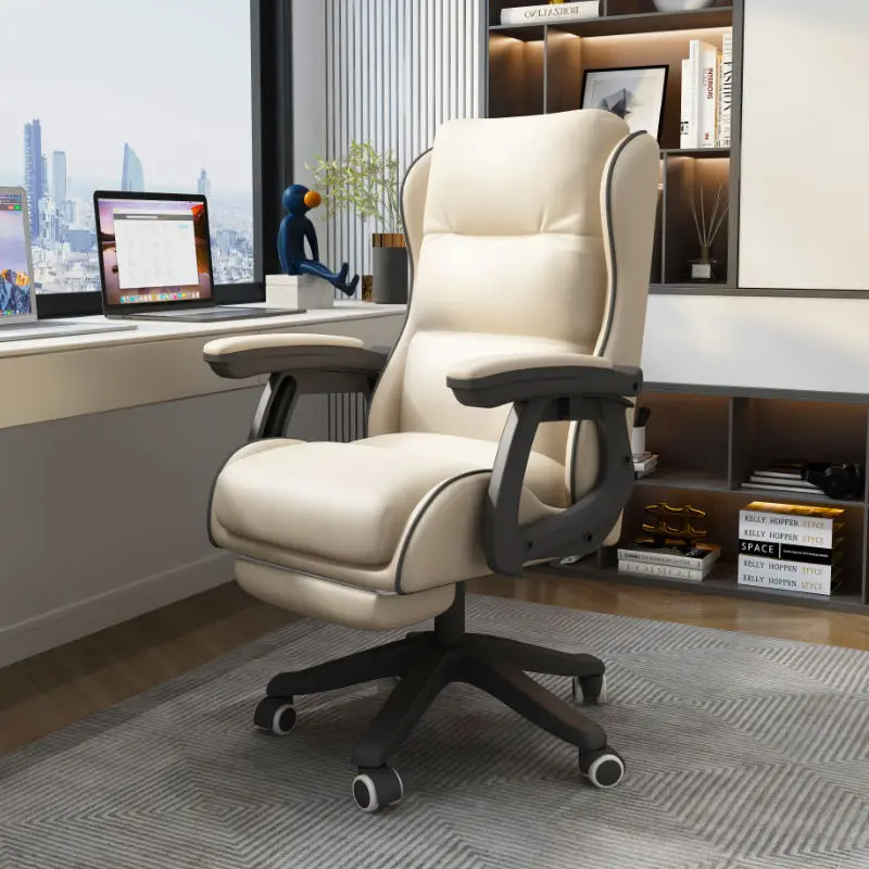 

Liftable Office Chair Business Chair E-sports Sofa Bedroom Single Computer Chair Armchair Electric Racing Chair Furniture