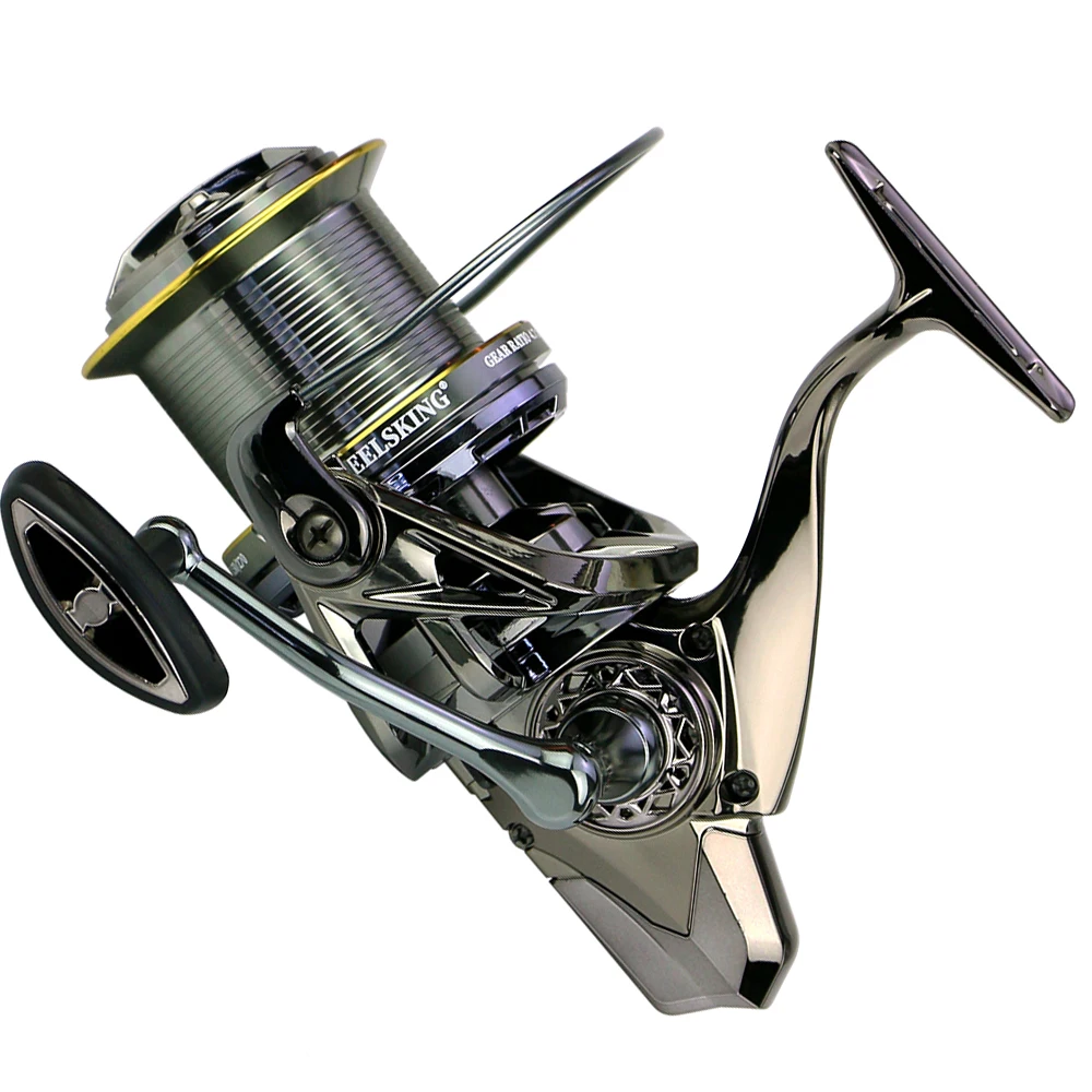 

All Metal Fishing Reels for Big Fish Game Pesca with No Gap Super Large Spinning Wheel Fish Line Reel 9000 10000 12000 Series