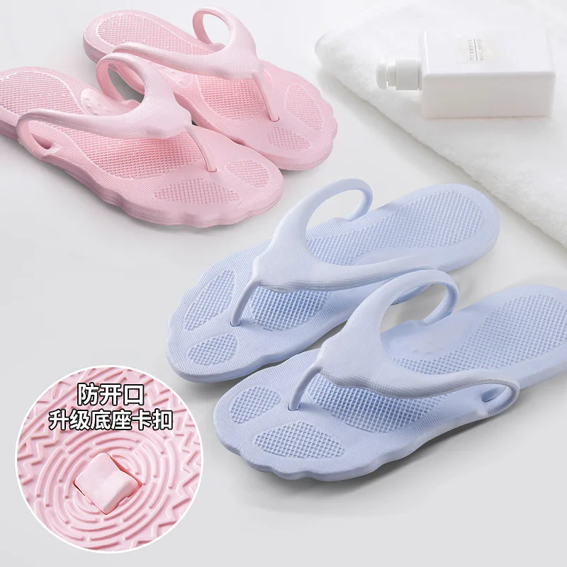 

Beach Slides For Women Mens Beach Slippers Arch-Support Quick-Dry Foldable Slides For Business Trip Travel Garden Yoga Shower