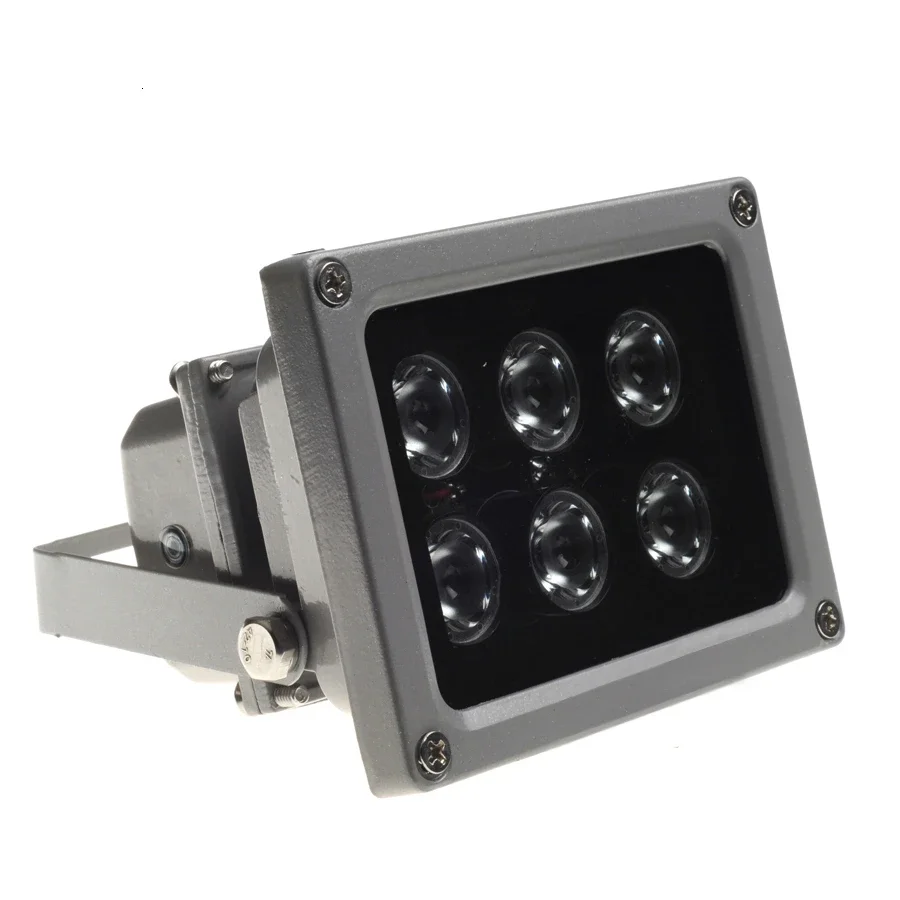 

ESCAM CCTV LEDS ИК-осветитель инфракрасная лампа 6 шт. массив светодиодов ИК уличный водонепроницаемый ночной вид CCTV заполняющий свет для камеры видеонаблюдения