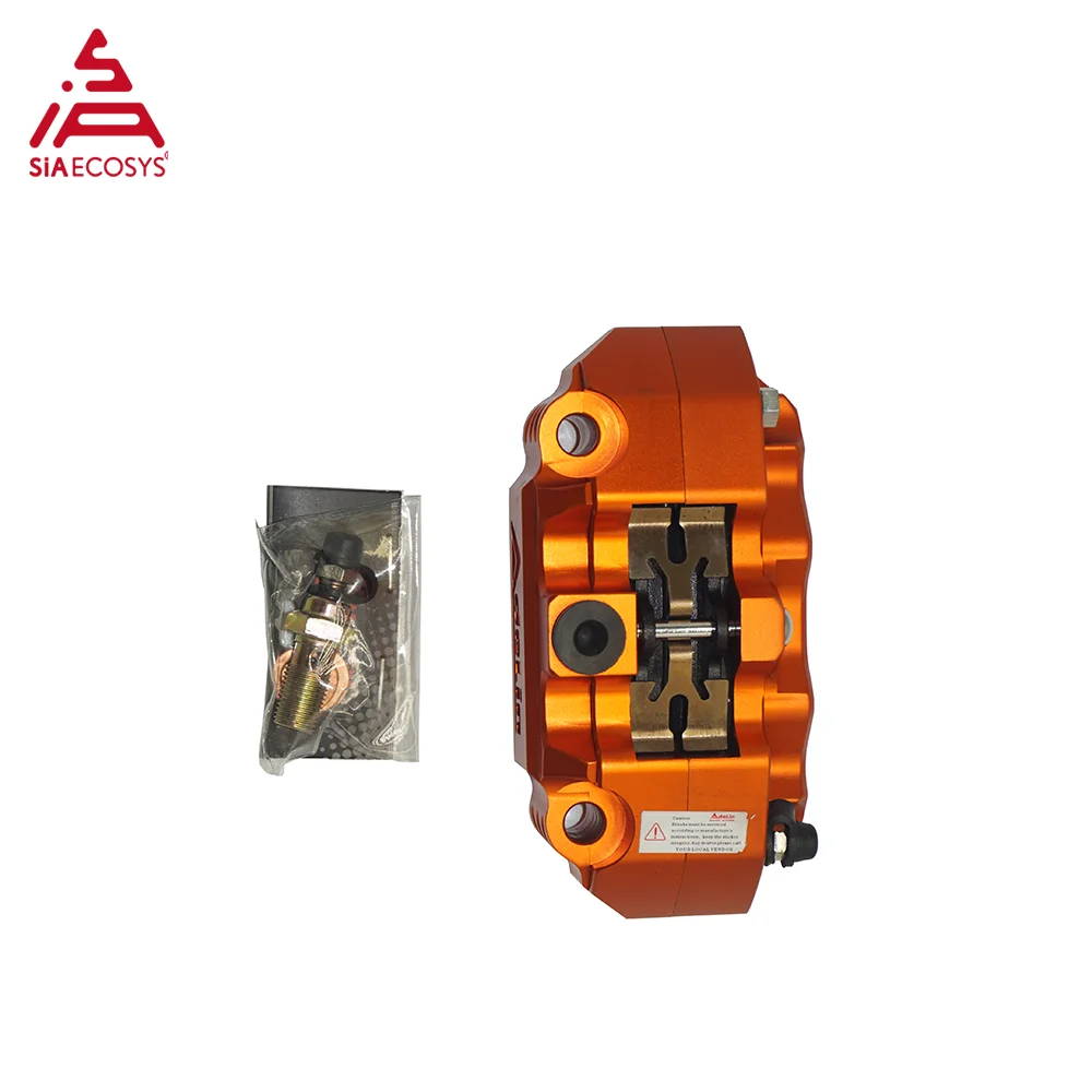 

Adelin ADL-14 Hydraulic Brake Calipers Universal 4 Pistons CNC Aluminum Alloy for Motorcycle Brake Calipers