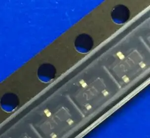 100PCS S9012 SOT23 9012 SOT SMD 2T1 SOT-23ทรานซิสเตอร์
