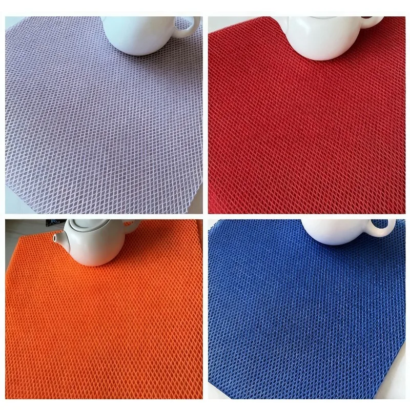 3D Elasticity Sandwich Mesh Fabric By The Meter for Upholstery Cloth Sofa Chair Audio DIY Luggage Sewing Breathable Soft Plain
