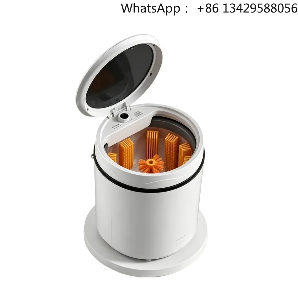 Small Automatic Shoe Washing Machine Full Inner Wall Brush Washer Spin Integrated Household Footwear Cleaner For Shoes Socks
