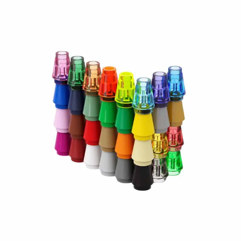 

30pcs MOC compatible with 59900 cone 1x1 top groove brick building block accessories technology DIY children's toys