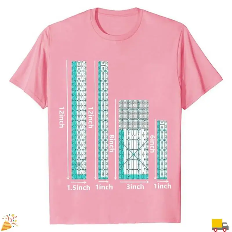 Quilting Rulers,7 Sewing Rulers Quilting Templates,Quilting Supplies Acrylic Rulers Fabric Cutting Ruler
