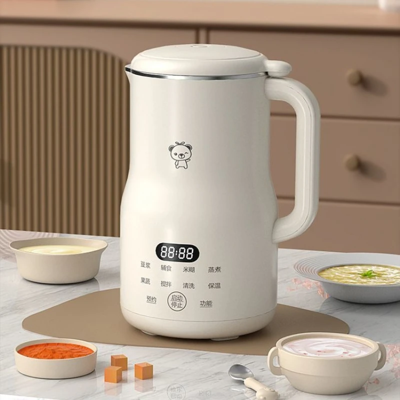 Compact Mini Blender for Soy Milk – Auto-Heating & Filter-Free, Multi-Functional (Baby Food/Juice) | All-in-One