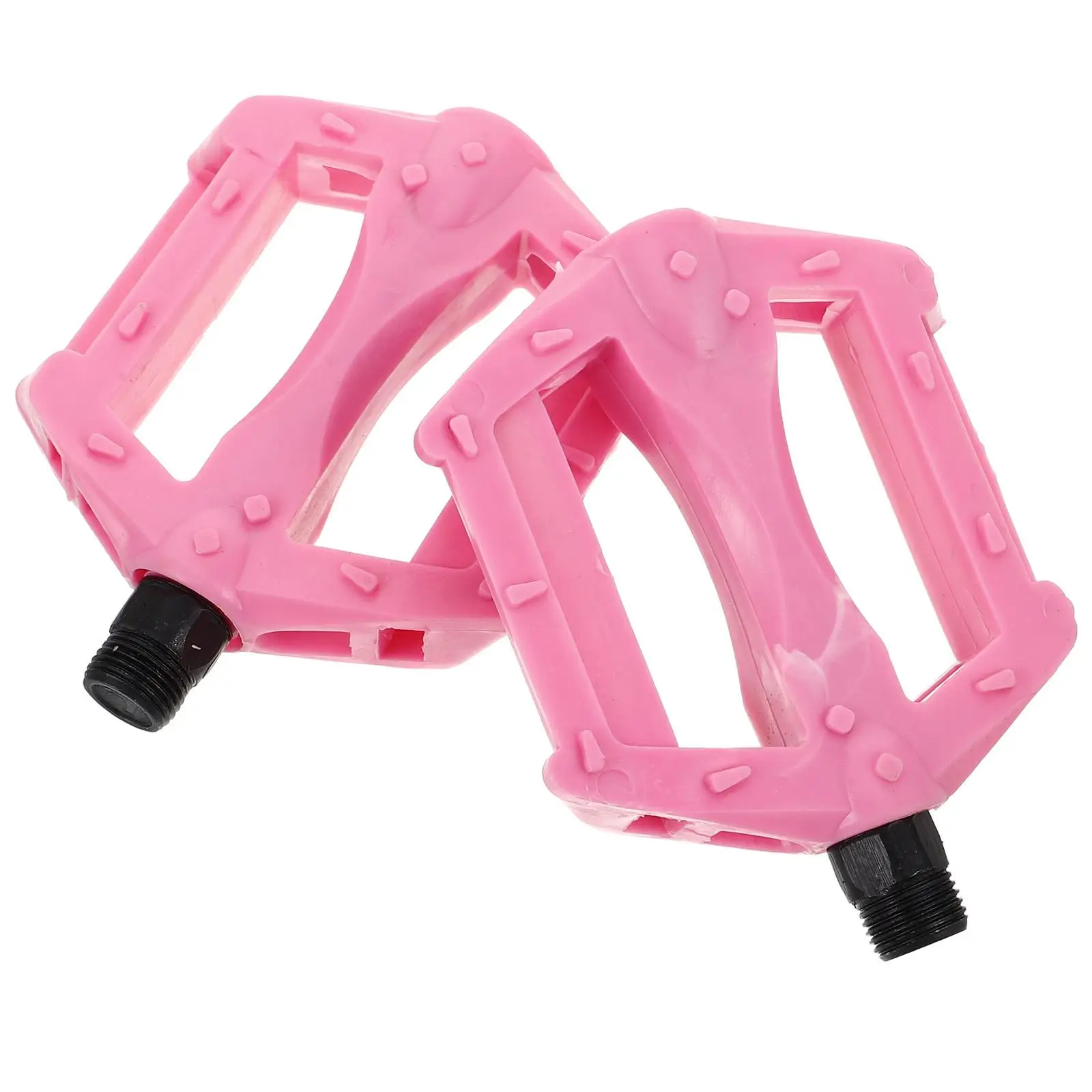 

Children's Bike Pedals Durable Plastic Iron Easy Installation Stable Support Antislip Kids Replacement Bicycle Pedals