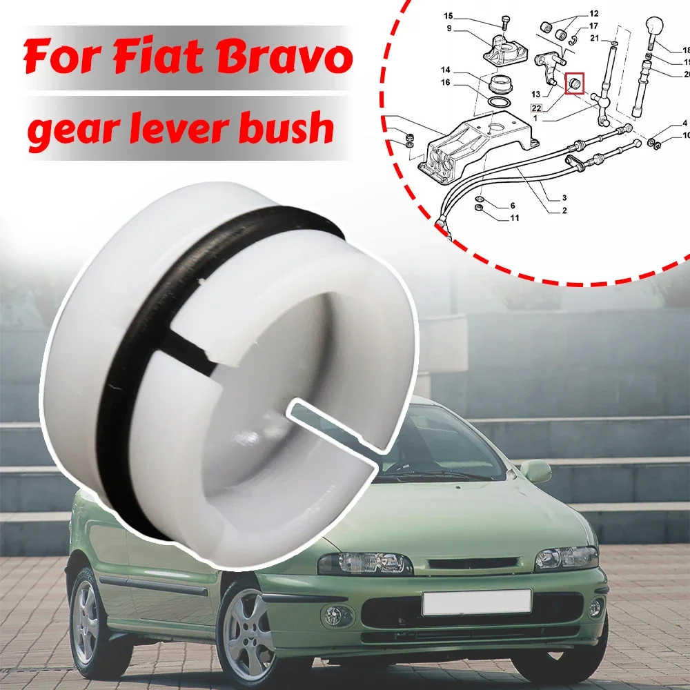 

Gear Lever Bush Replace MT Selector Shifter Linkage Pivot Grommet Shifting Issue Fix For Fiat Bravo 1995 1996 1997 1998- 2001