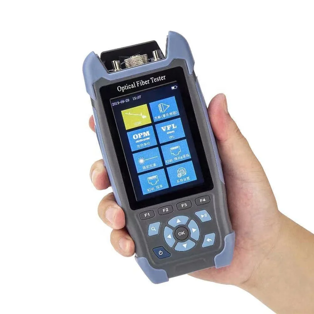 1310/1550NM 22dB 60KM Mini Handheld Smart OTDR FTTH OTDR Tester Fiber Optic VFL Mini OTDR