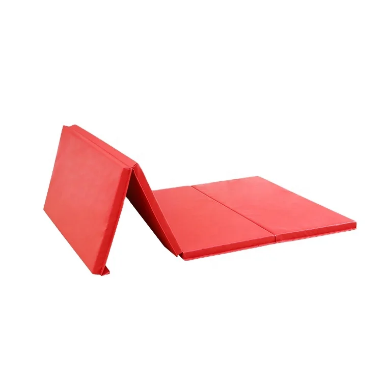 4-Fold High Quality Customized Anti-tear Tumbling Mat Gymnastics Mat For Physical Exercise