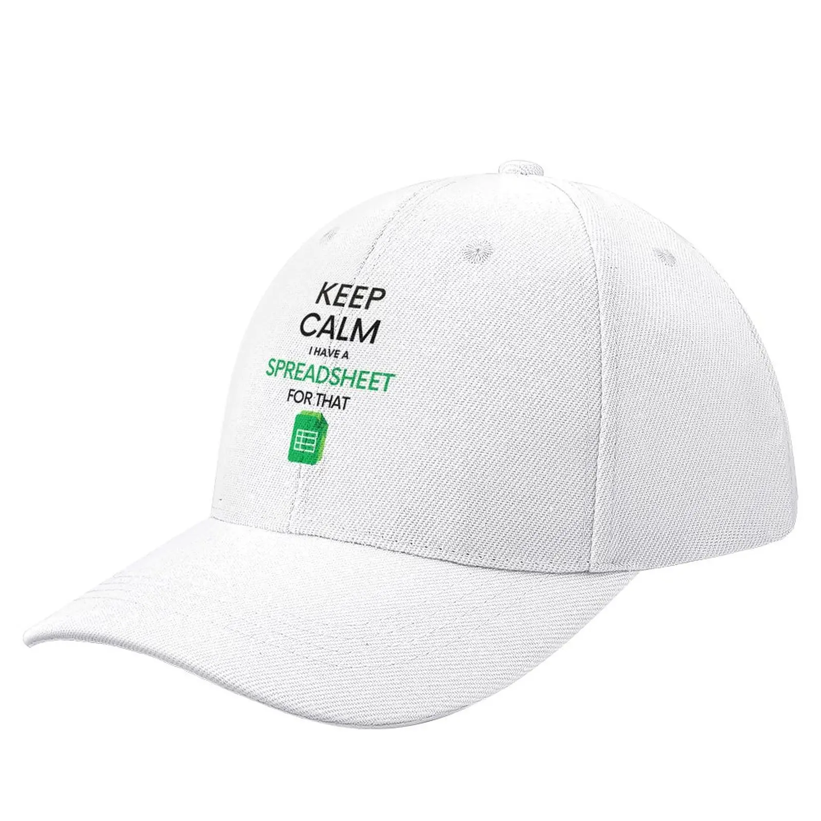 Keep Calm I have a Spreadsheet for that - Microsoft Excel // Google Sheets Baseball Cap Sunscreen Golf Women Men's