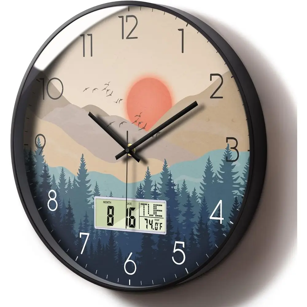 Silent Wall Clock W…