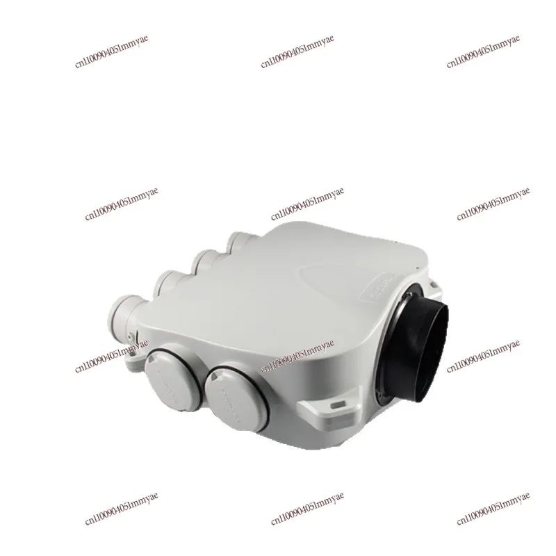 Fresh Air System PE Pipe Air Distributor Top Air Supply Insulation Muffler Splitter Sound Absorption PE Hose Environmental