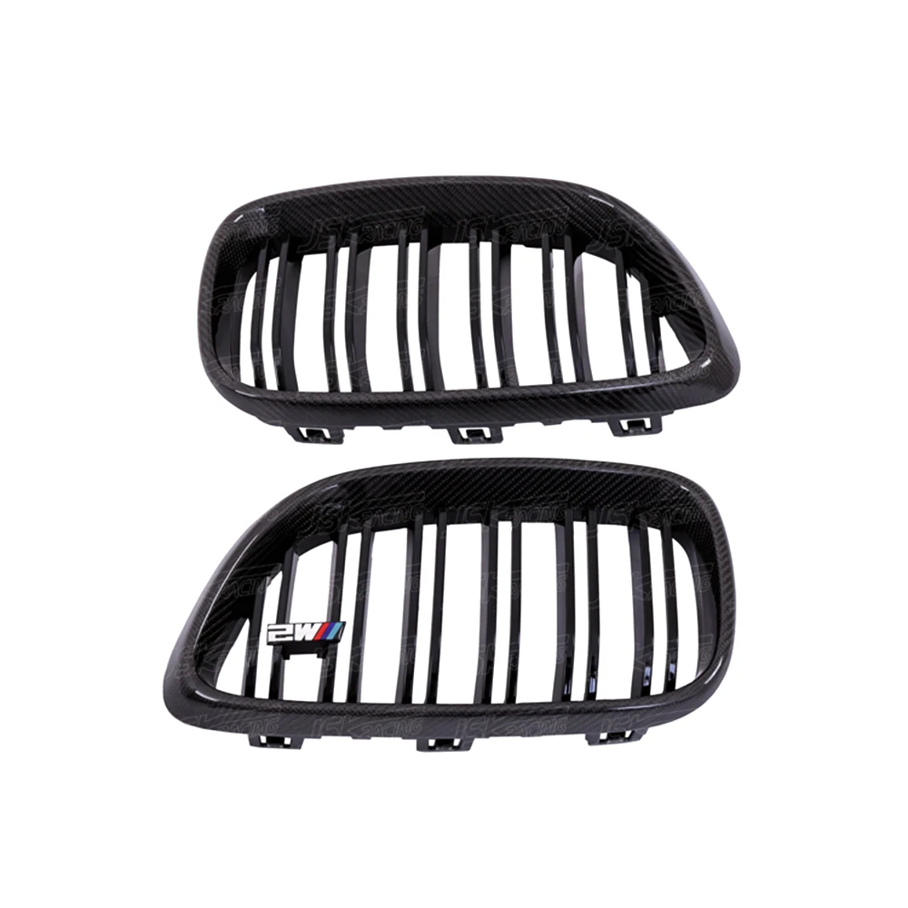 For Bmw 2 Series F22 F87 M2 2014-2018 Abs+ Carbon Fiber Front Grille