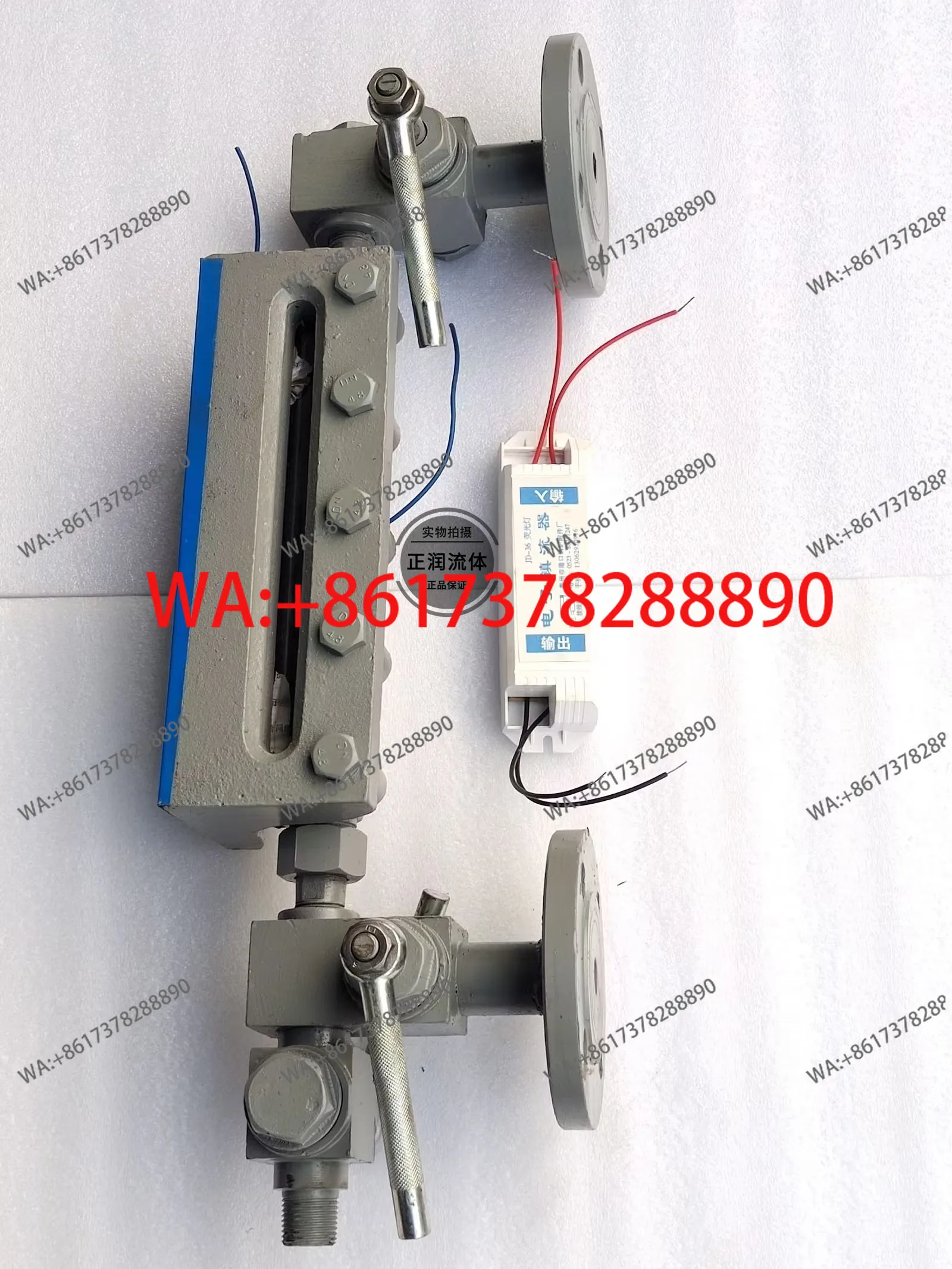 Boiler level gauge B49H-25 Jiangsu port brand boiler flat two-color water level gauge glass two-color water level gauge