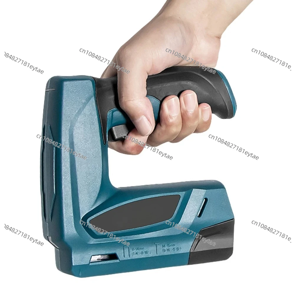 Wooden Frame Stapler 2000mAh Furniture Pneumatic Gun Safe Mode Portable Stapler Power Tools for Fabric Paper Leather Cork