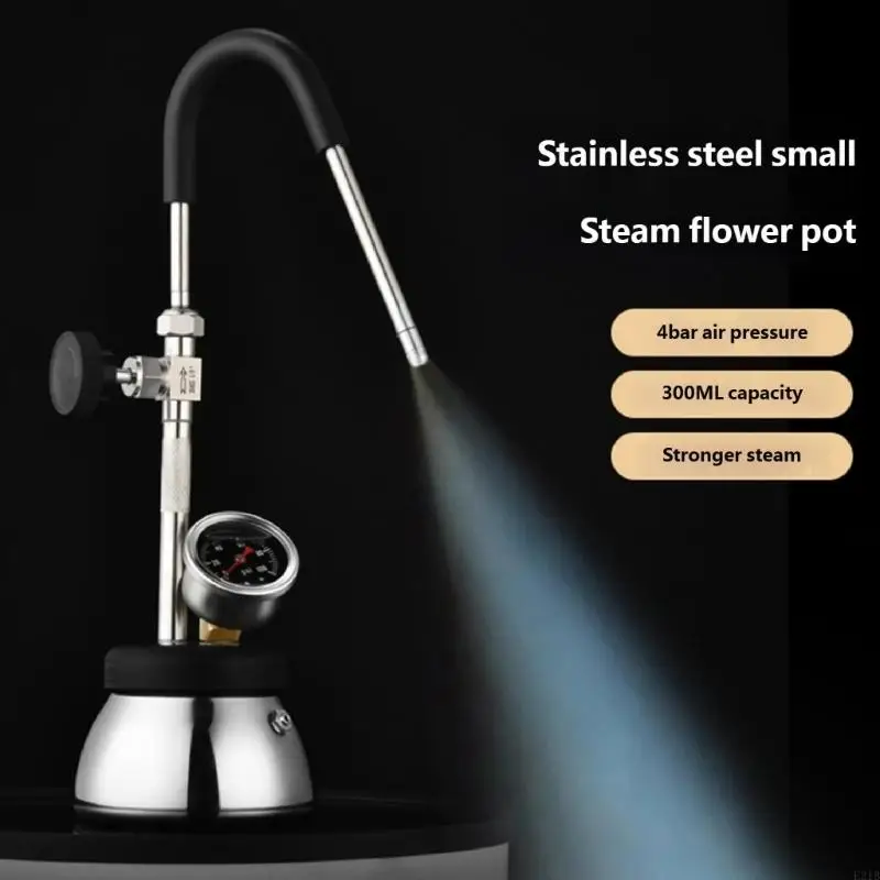 403 Stainless Steel Milk Steaming Equipment Frothing Machine For Home And Cafes 