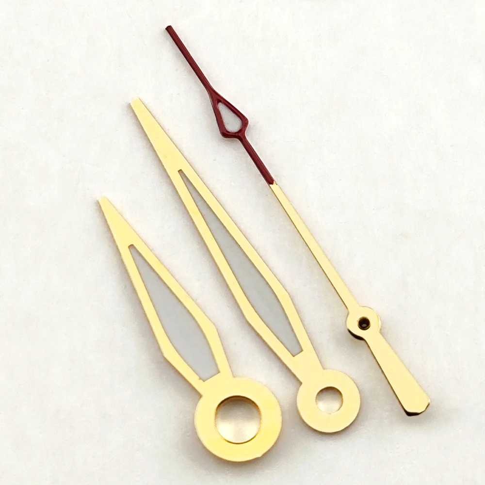 NH35 Hands High Quality Golden Hand Watch Hands Green Luminous Hands Watch Accessories for NH35/NH36/4R/7S Movement