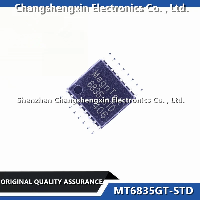 

10 Pieces New Original MT6835GT-STD 6835-STD TSSOP-16 Position Sensor
