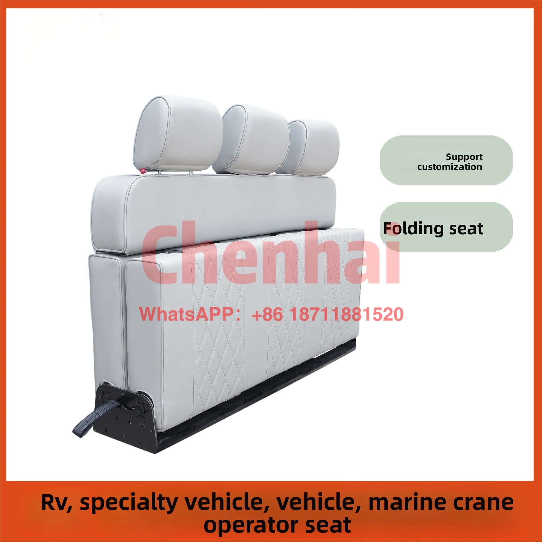 Customized Car Bed Seat, Adjustable Backrest Angle, Bed Car RV Camper Flat Bed Chair, Can Be Customized