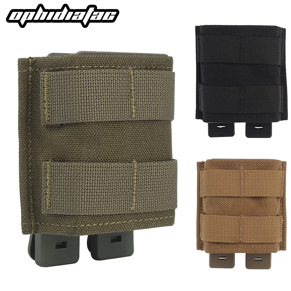 OPHIDIAN FAST 7.62 Single Mag Pouch (Short) Magazine Holster Hunting Charger Holder With Kydex Wedge Insert Accessories